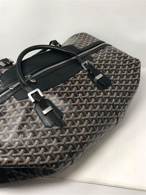 goyard orange duffle bag|2020 goyard 55 duffle bag.